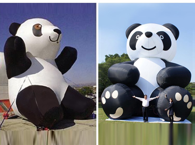 商丘充气熊猫展示